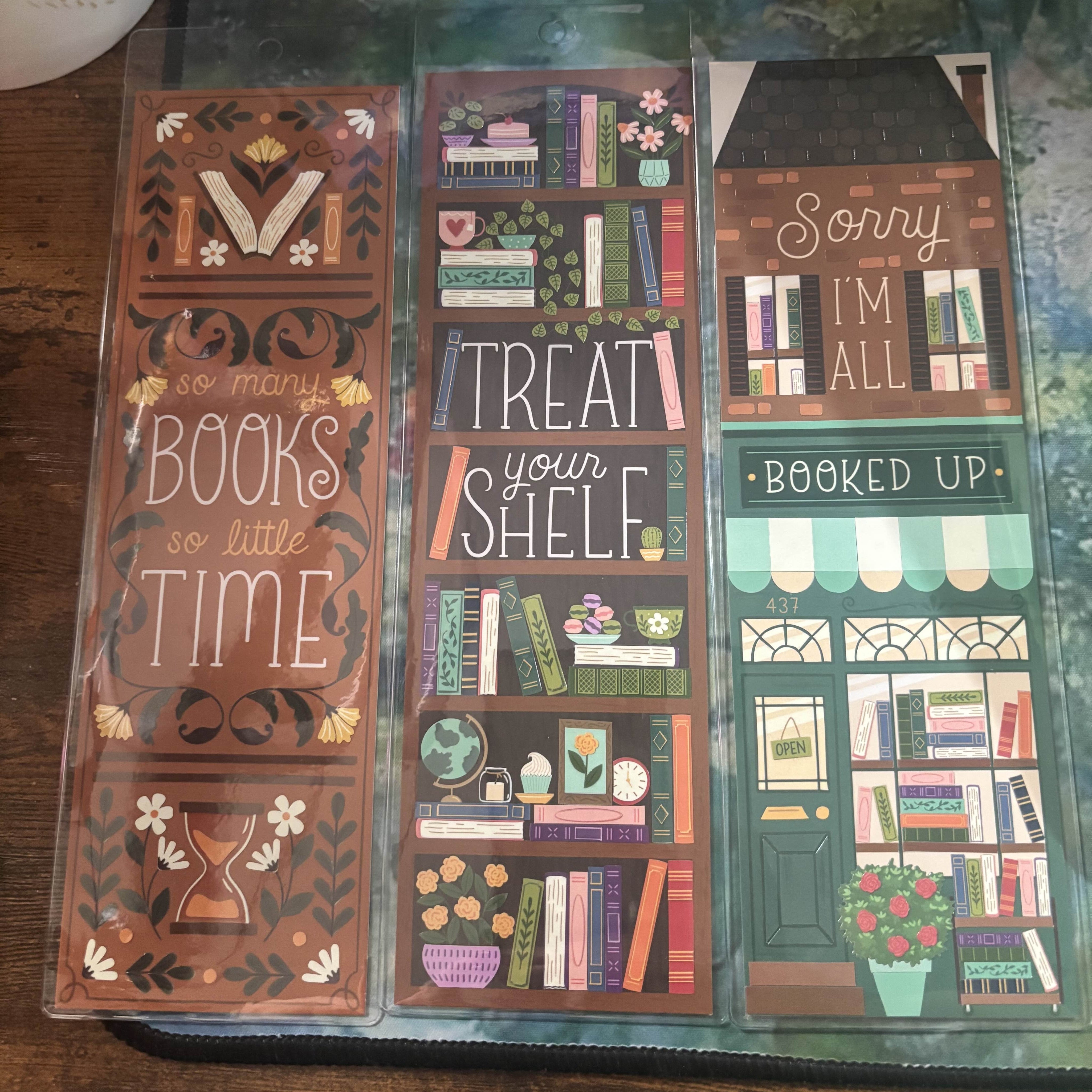 Bookish Bookmarks Set