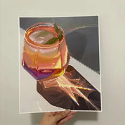 Sunlit Tea Canvas