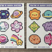 You're in Sunny System Sticker Sheet
