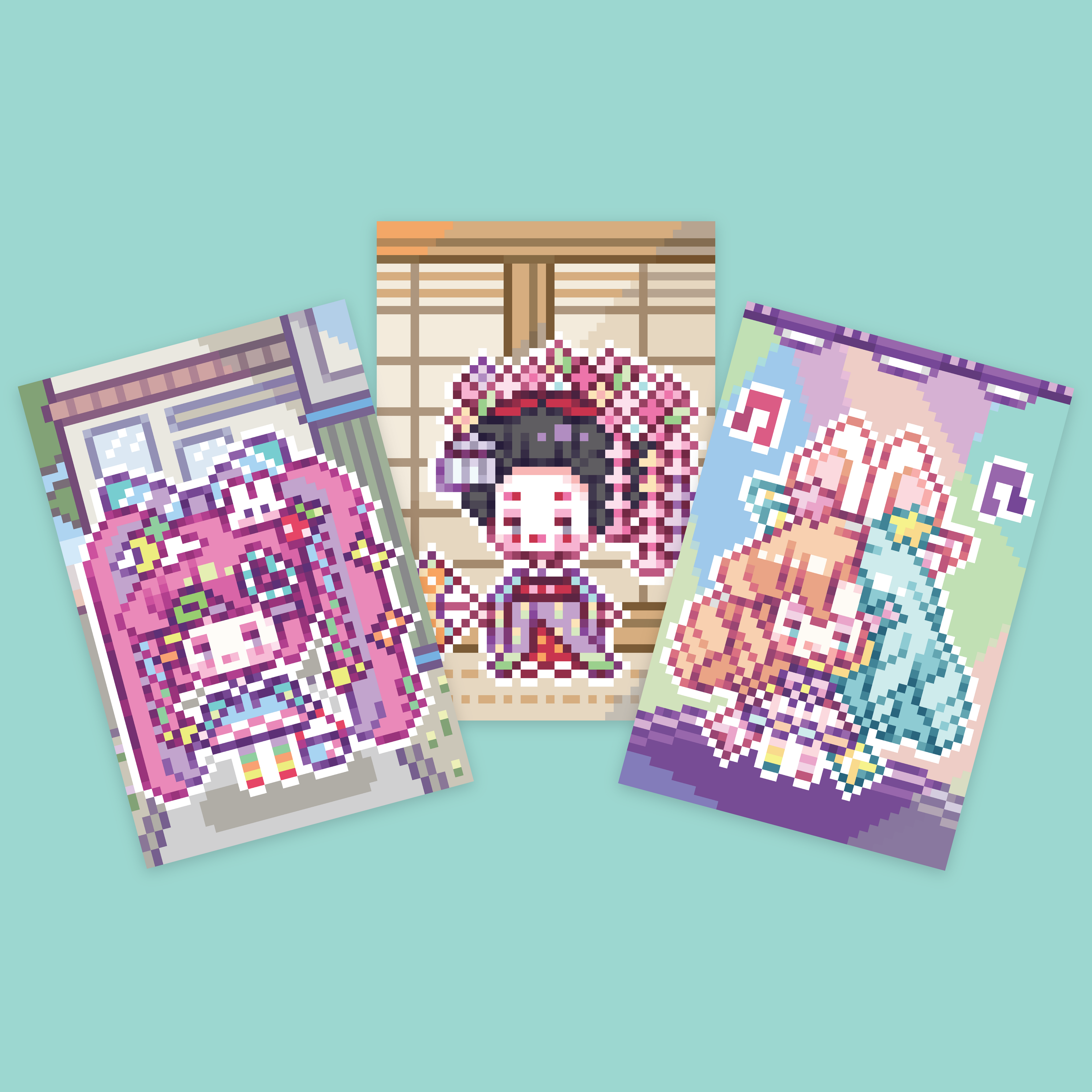 Japanese Little Dolls Collectible Cards