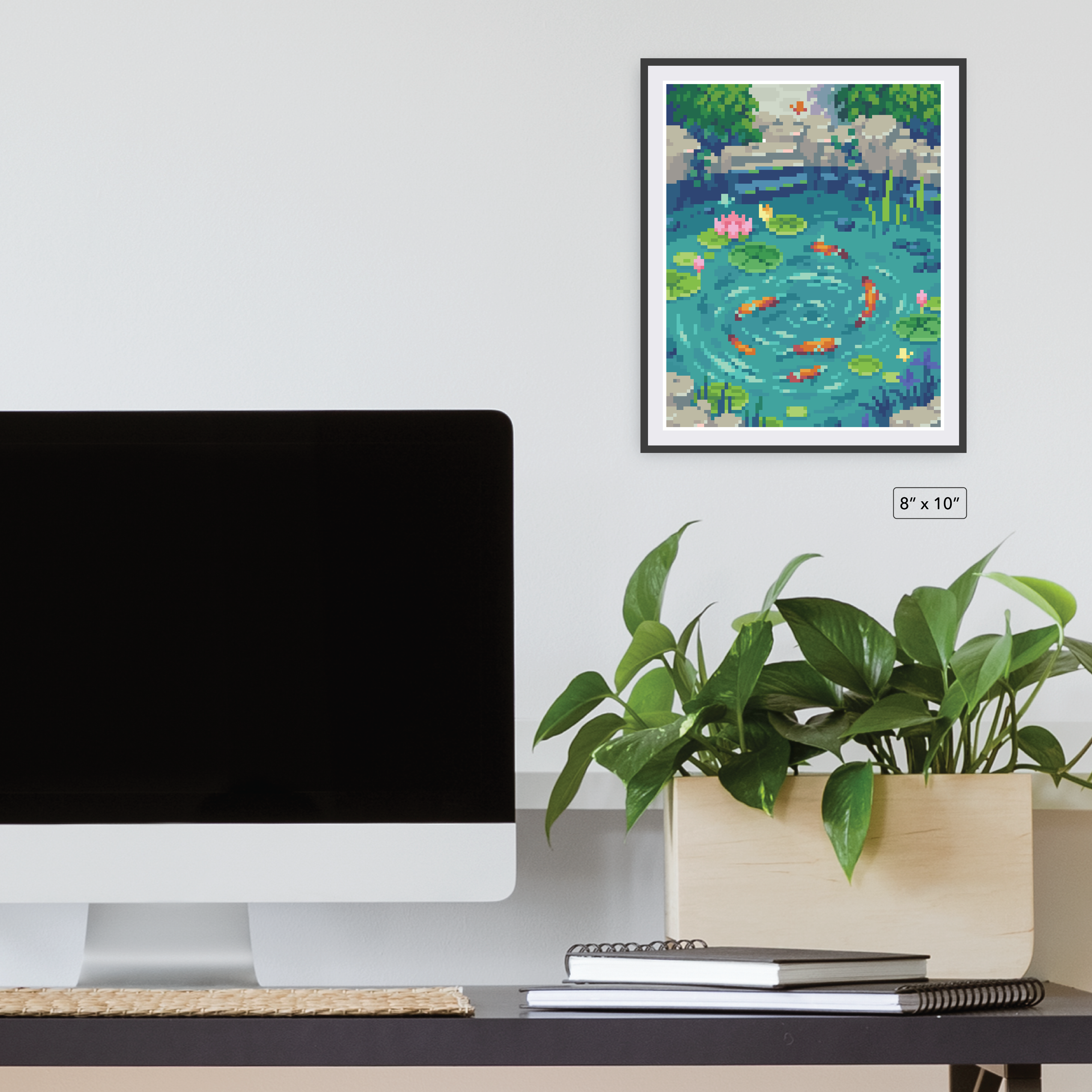 Koi Pond Canvas