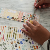 Floral Bookmarks Set