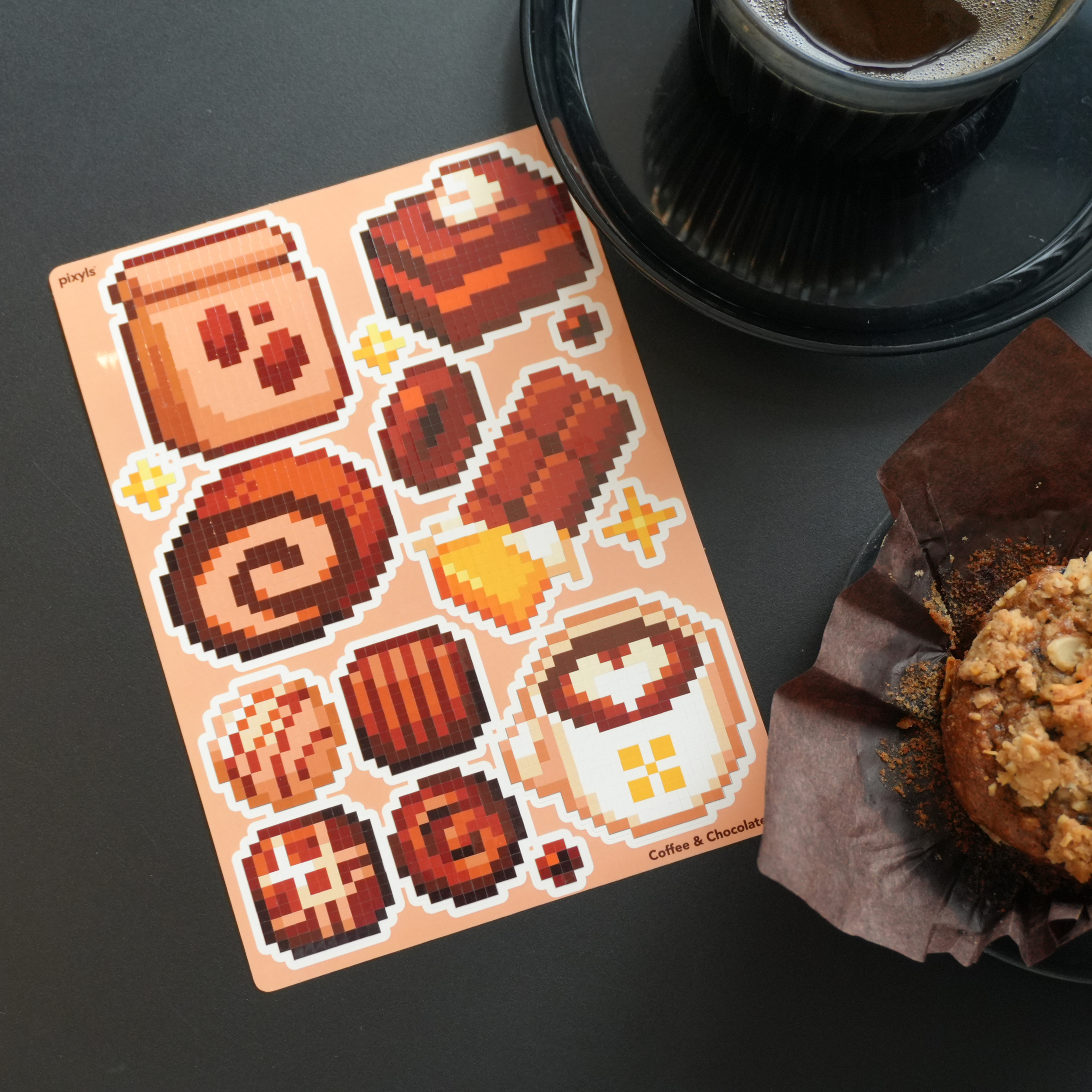 Pixyls Sticker by Number Sticker Sheets