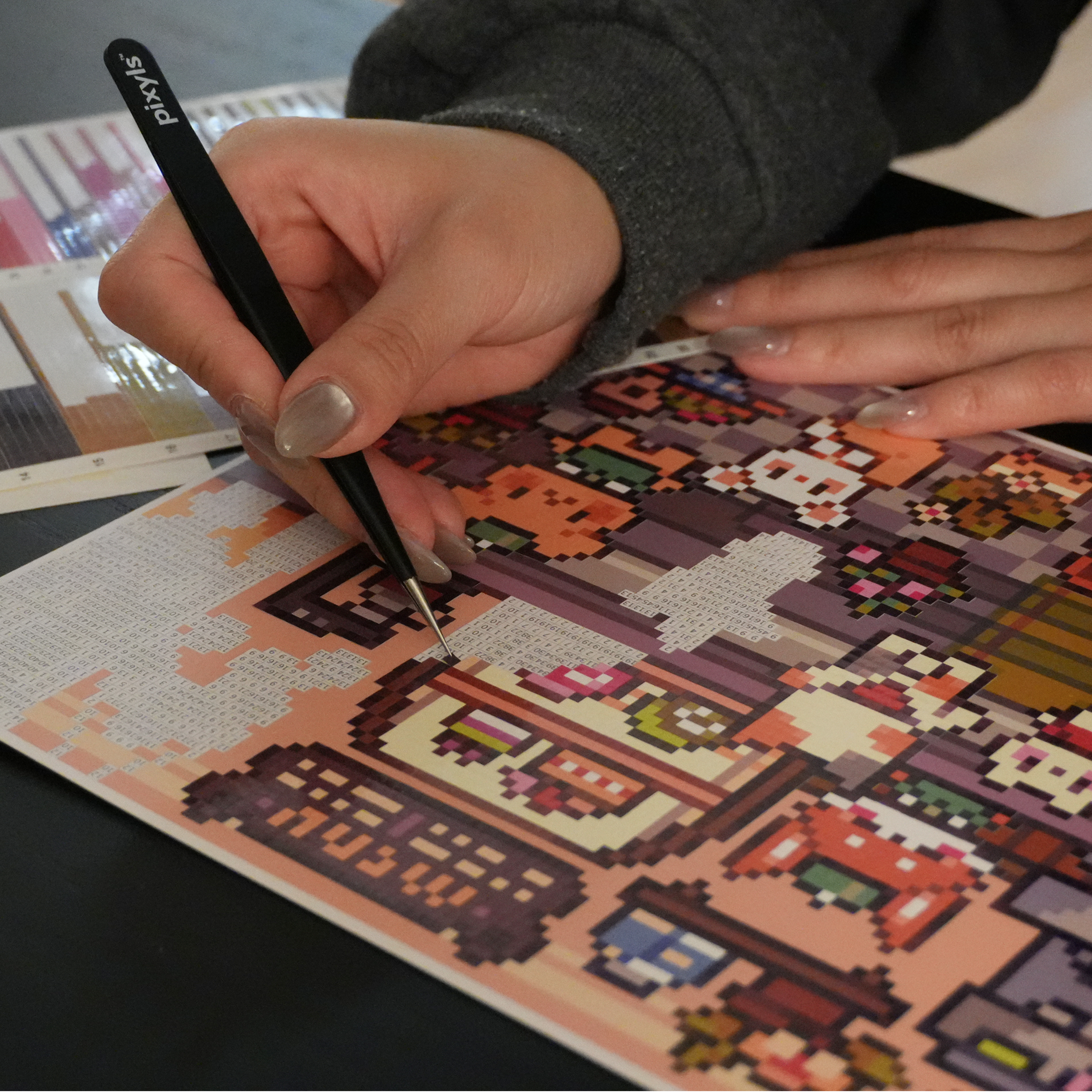 Creator of pixel art sticker by number