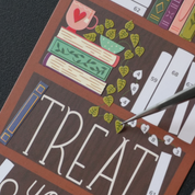 Vexyls Sticker by Number Bookmarks