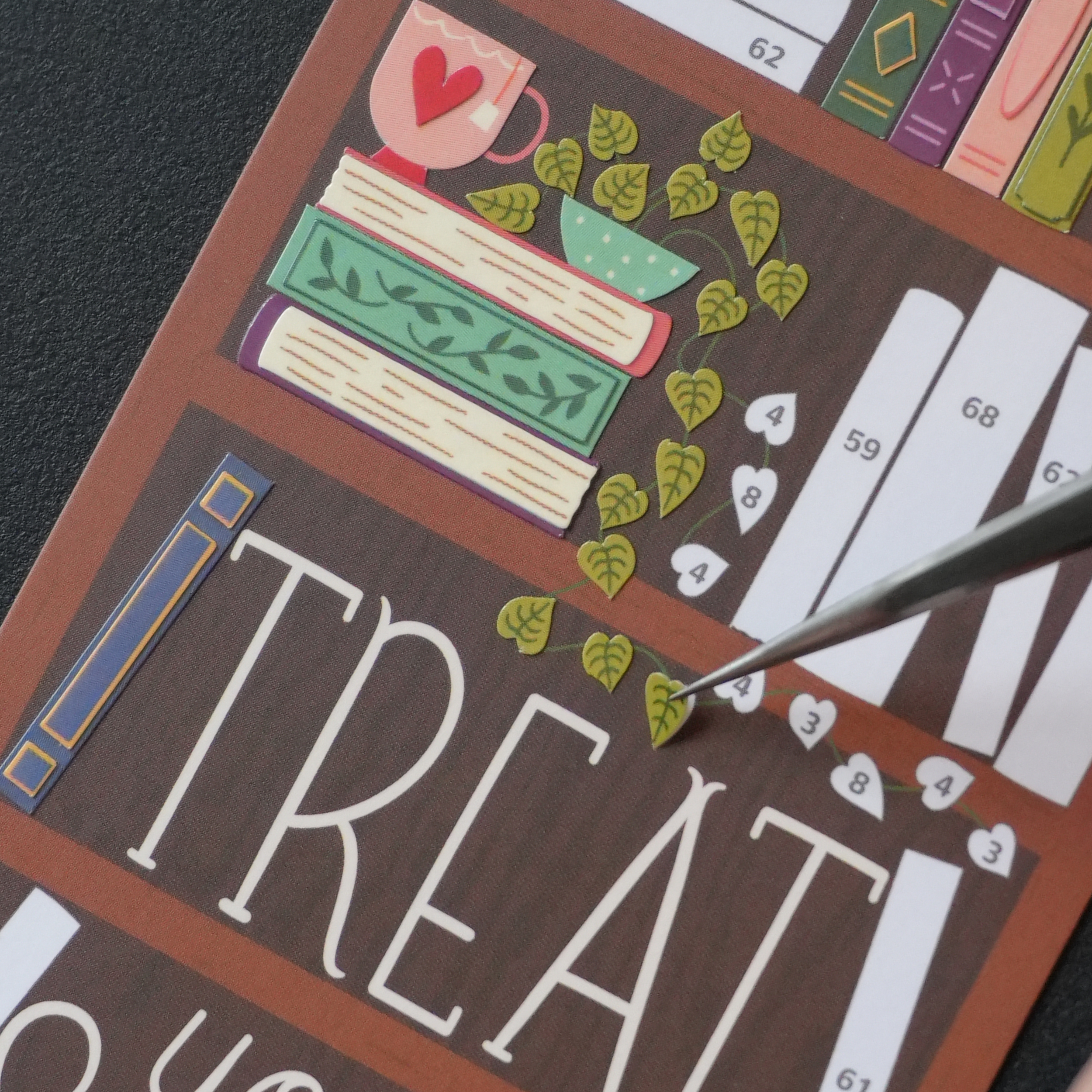 Vexyls Sticker by Number Bookmarks