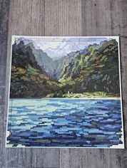 Blowing Off Of The Shore Canvas