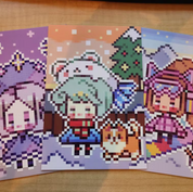 Winter Little Dolls Collectible Cards