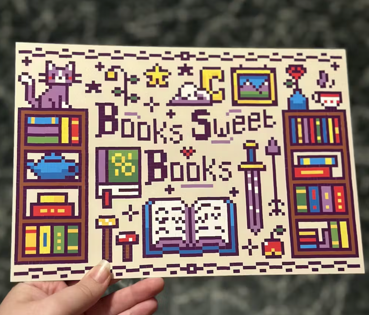 Book Sweet Books Canvas