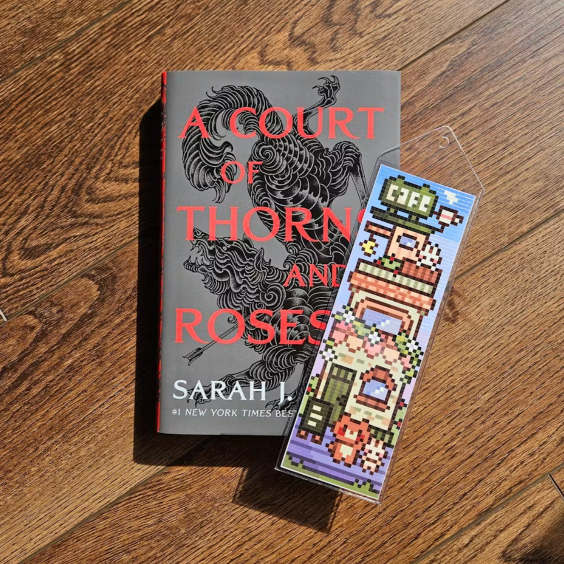 Cute Cafe Bookmark