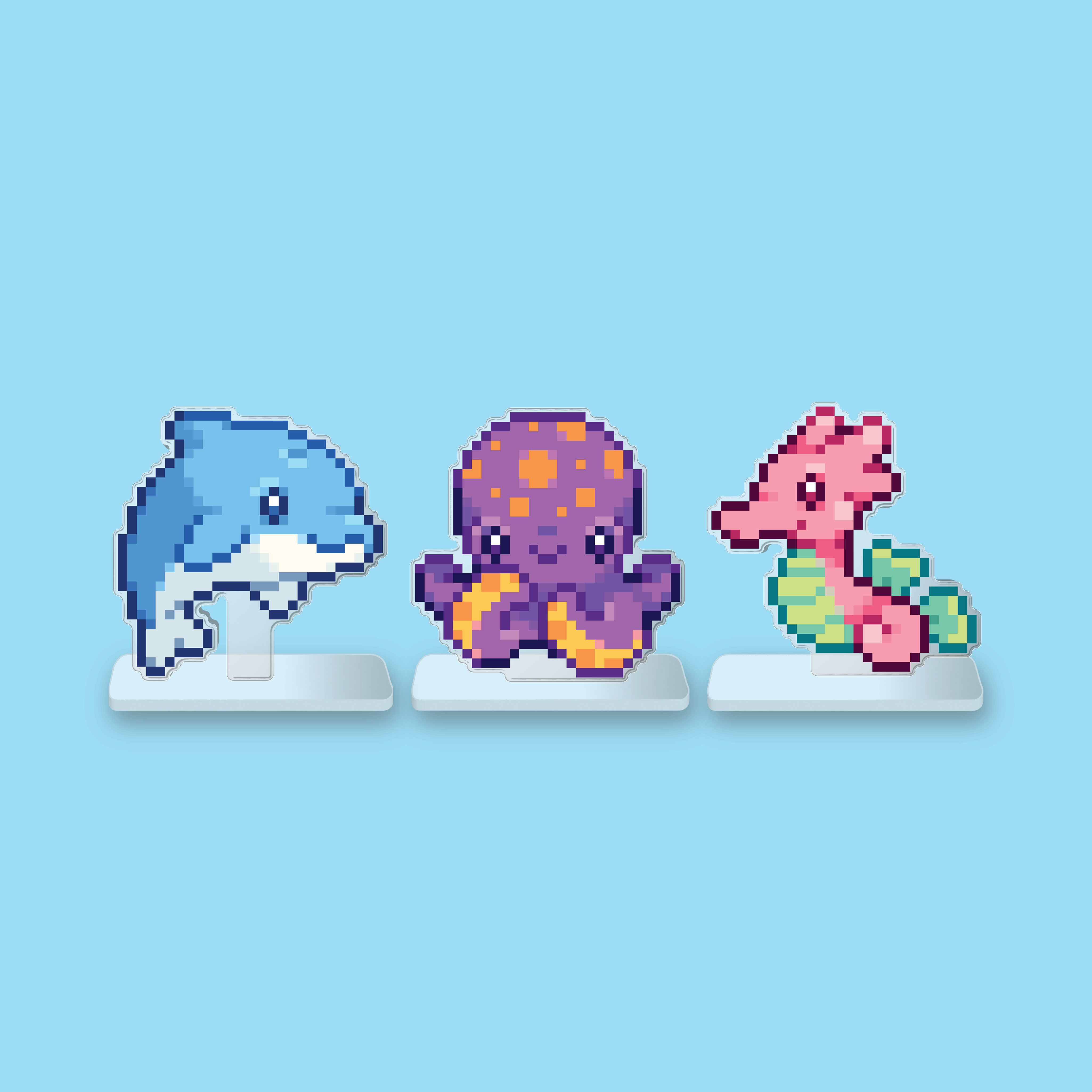 Sea Creatures Desk Friend Set