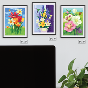 Spring Flowers Collectible Cards