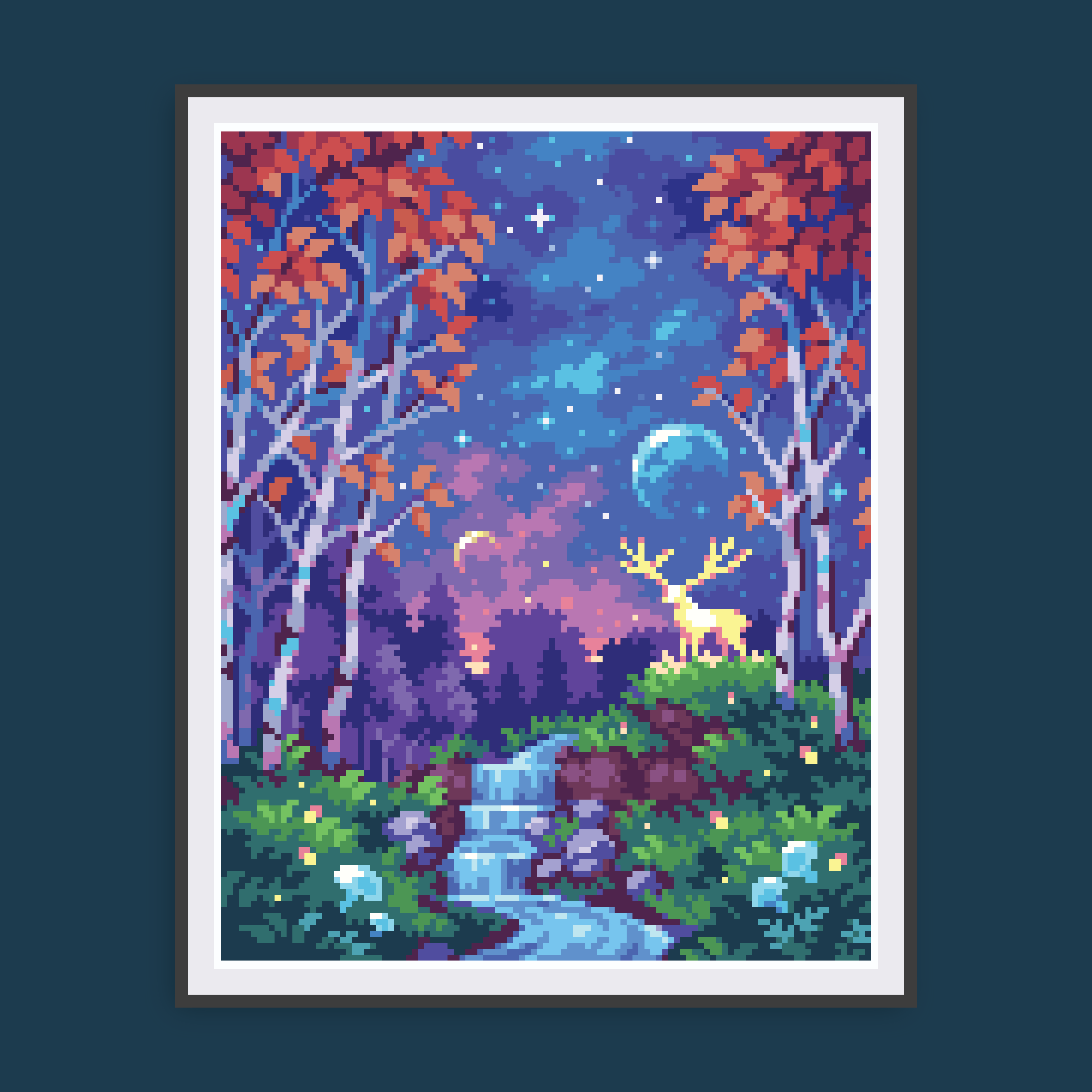 When Night Falls Canvas