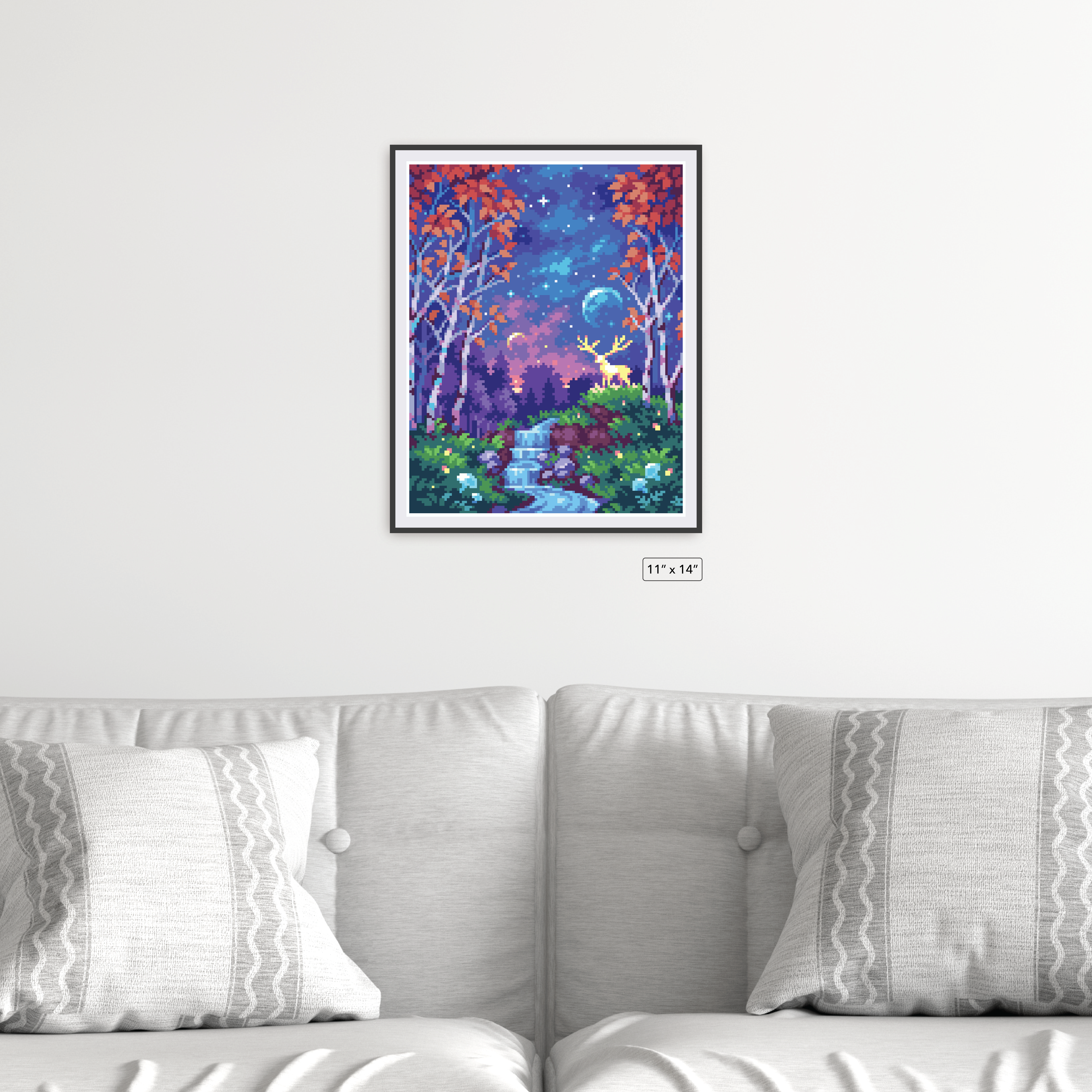 When Night Falls Canvas