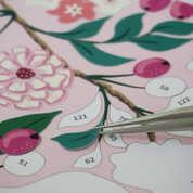 Budgies and Butterflies Canvas