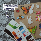 Patisserie Animals Canvas
