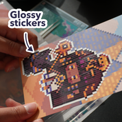 Pixyls Sticker by Number Collectible Cards