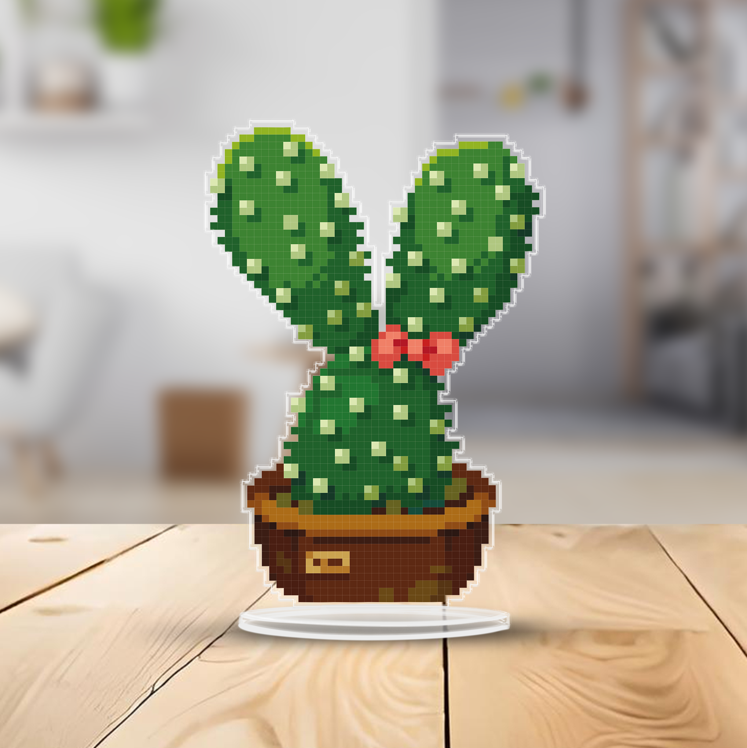 Bunny Cactus Acrylic Standee