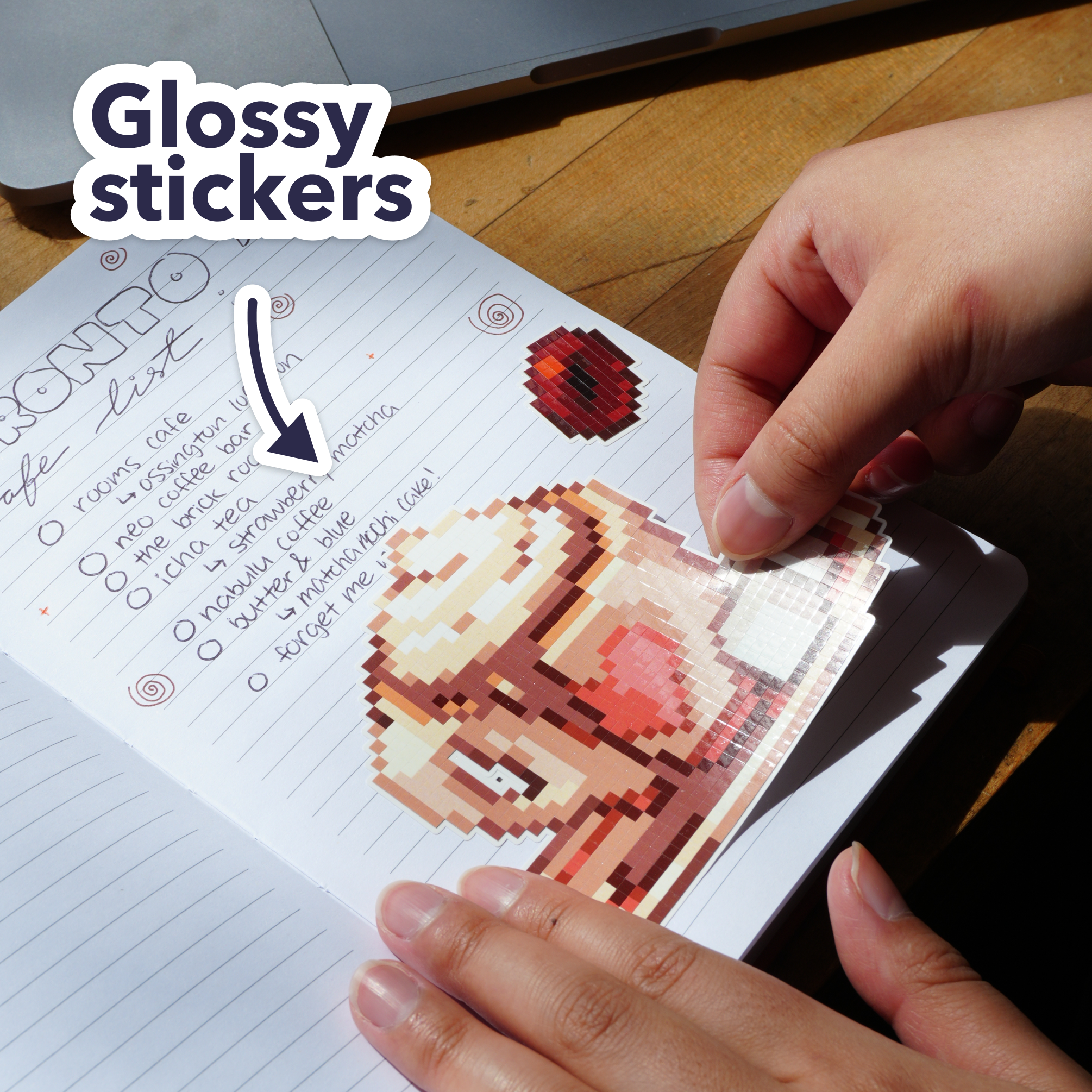 Ice Cream Sticker Sheet