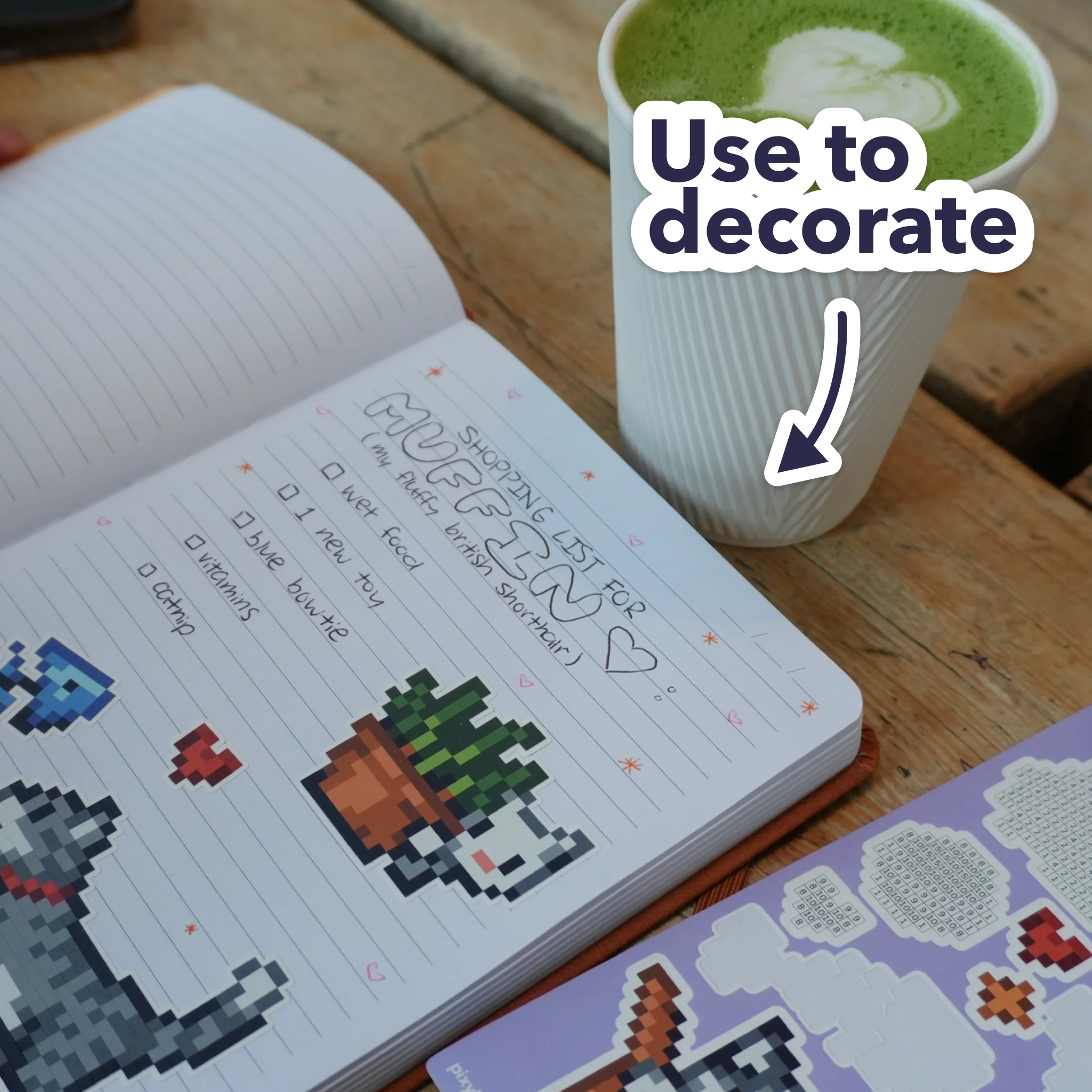 Coffee & Bakery Sticker Sheet