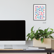 Summer Seashells Canvas