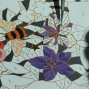 Budgies and Butterflies Canvas